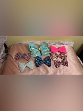 Bow hair clips girls’ accessories